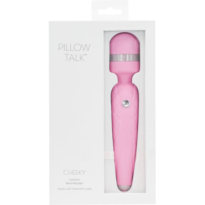 Розкішний вібромасажер PILLOW TALK - Cheeky Pink