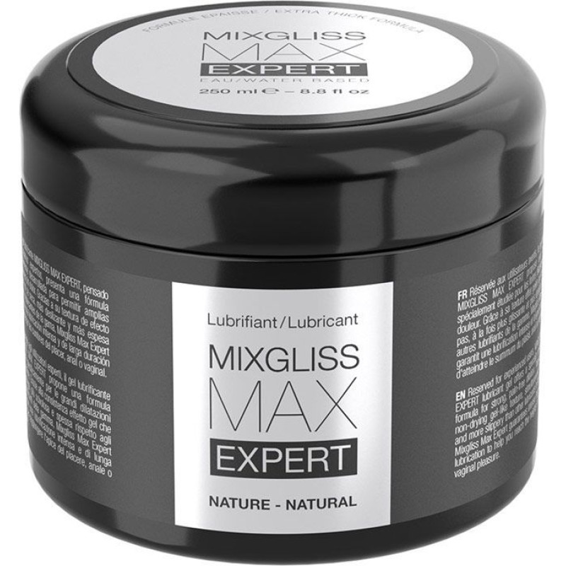 Густий лубрикант для фістингу і анального сексу MixGliss MAX Expert Nature (250 мл) на водній основі
