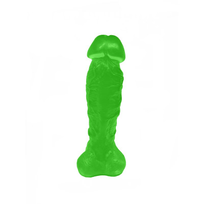 Крафтове мило-член з присоскою Чистий Кайф Green size XL натуральне