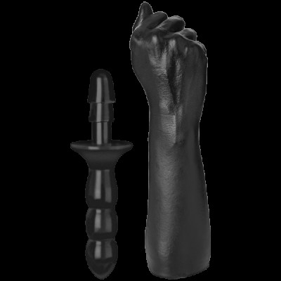 Кулак для фістингу Doc Johnson Titanmen The Fist with Vac-U-Lock Compatible Handle, діаметр 7,6 см
