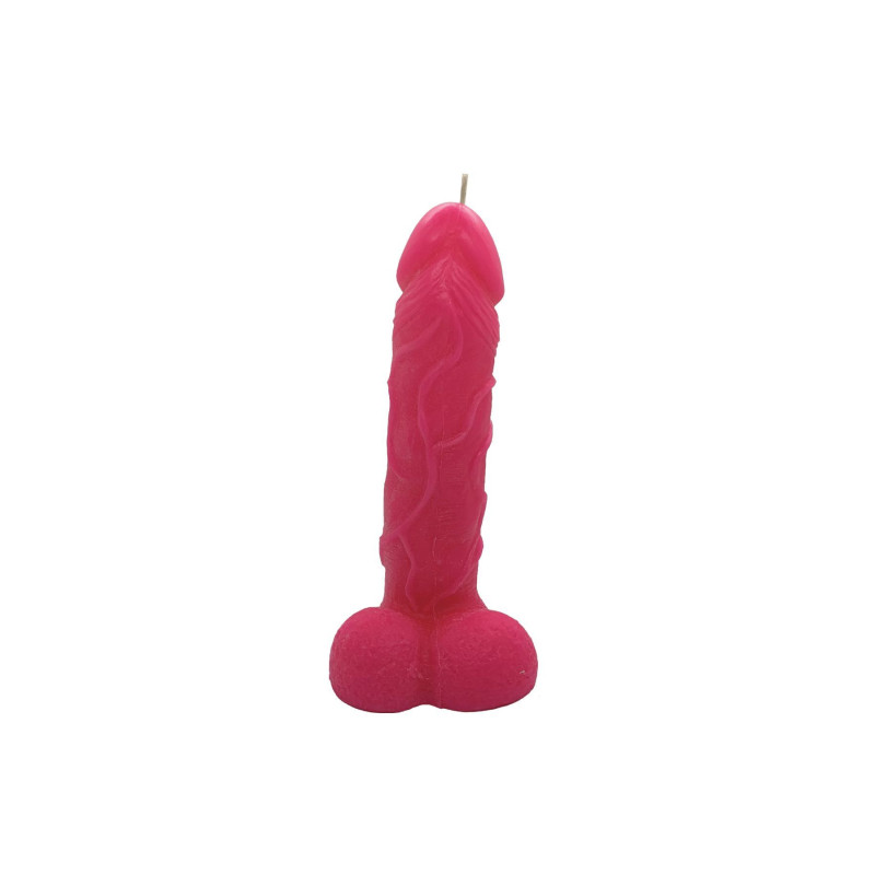 Свічка у вигляді члена Чистий Кайф Pink size L, для збудливою атмосфери