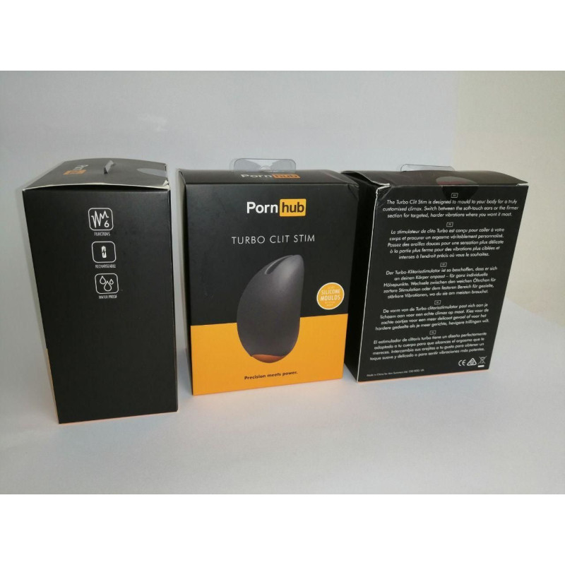 Вібромасажер Pornhub Turbo Clit Stim (незначні дефекти пакування)