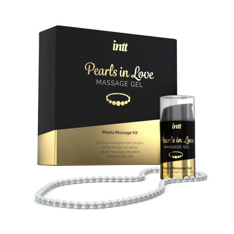 Набір для перлинного масажу Intt Pearls in Love (підмокша упаковка)