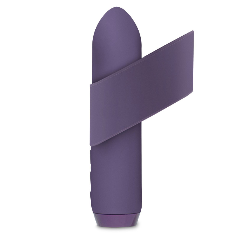 Мінівібратор Je Joue - Classic Bullet Vibrator Purple з глибокої вібрацією і фіксацією на палець