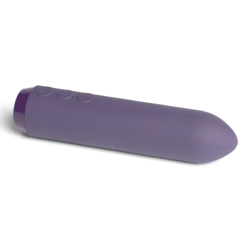 Мінівібратор Je Joue - Classic Bullet Vibrator Purple з глибокої вібрацією і фіксацією на палець