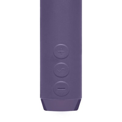 Мінівібратор Je Joue - Classic Bullet Vibrator Purple з глибокої вібрацією і фіксацією на палець