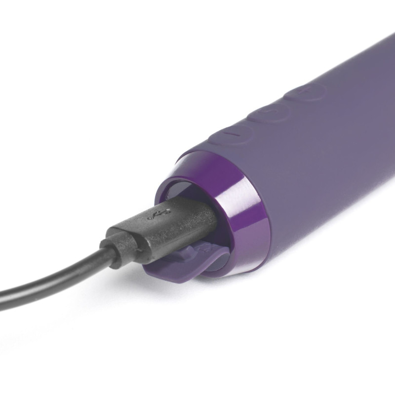 Мінівібратор Je Joue - Classic Bullet Vibrator Purple з глибокої вібрацією і фіксацією на палець