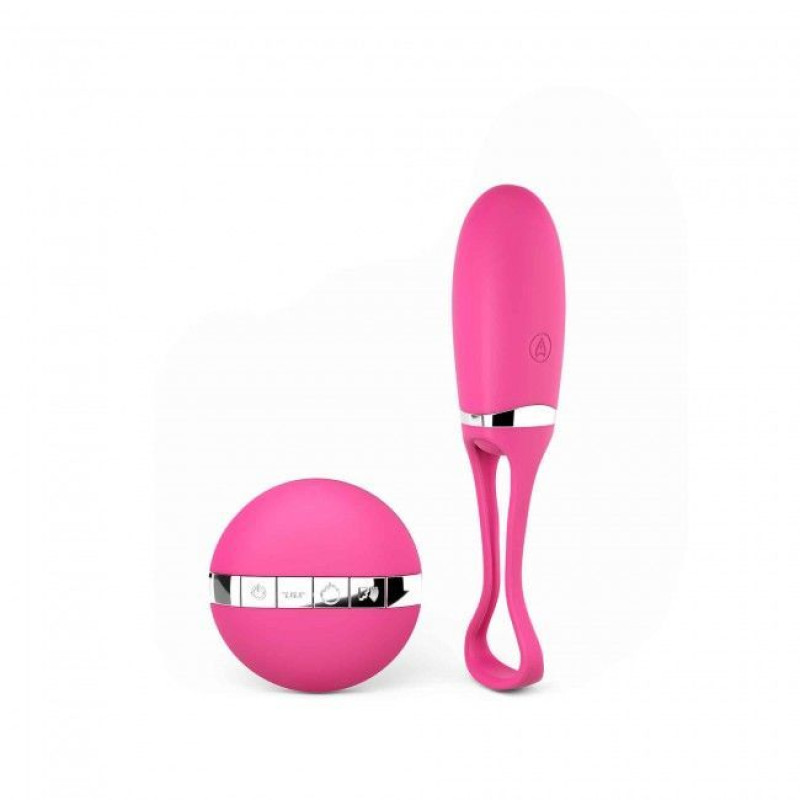 Віброяйце Dorcel Secret Delight Magenta з пультом дистанційного керування, з турборежимом і голосовим управлінням