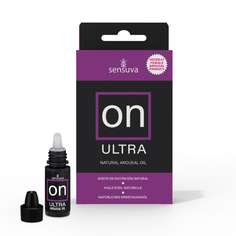 Збуджуючі краплі для клітора Sensuva - ON Arousal Oil for Her Ultra (5 мл) найпотужніші, до 45 хв.