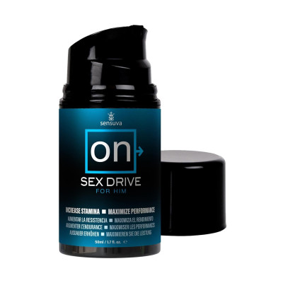 Крем для підвищення лібідо у чоловіків Sensuva ON Sex Drive for Him (50 мл) з натуральними екстрактами
