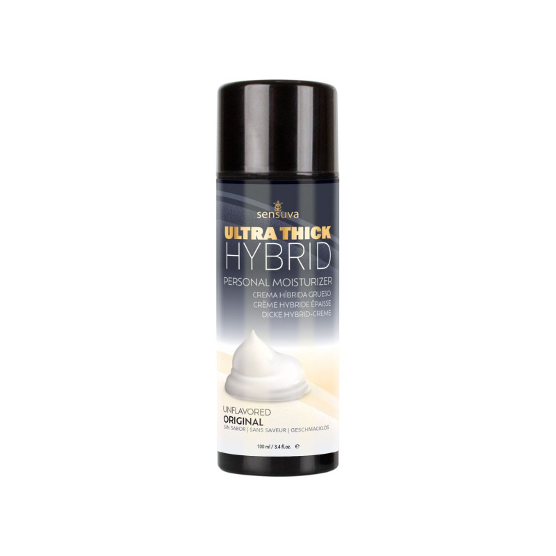 Густий їстівний крем-лубрикант на гібридній основі Sensuva UltraThick Hybrid Formula (100 мл) рН збалансована