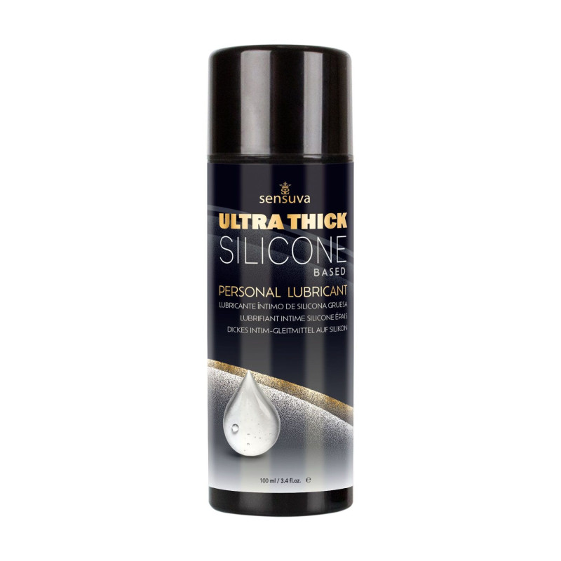 Густий силіконовий лубрикант Sensuva UltraThick Silicone (100 мл) без гліцерину, парабенів і ментолу