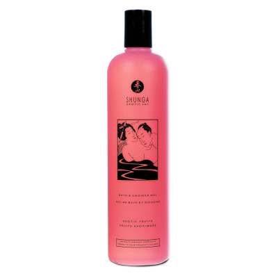 Гель для душу Shunga Shower Gel - Екзотичні Фрукти (500 мл) з рослинними оліями і вітаміном Е