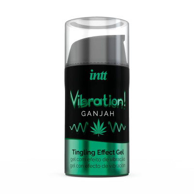 Рідкий вібратор Intt Vibration Ganjah (15 мл) (без пакування)