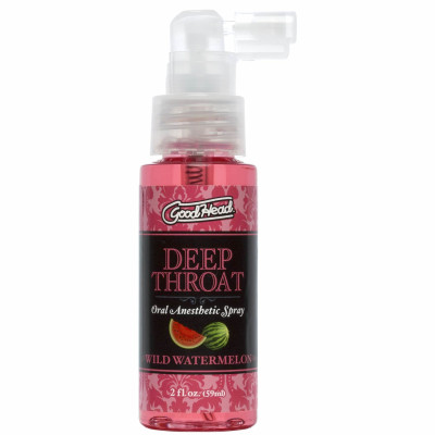 Спрей для глибокого мінету Doc Johnson GoodHead DeepThroat Spray - Кавун 59 мл