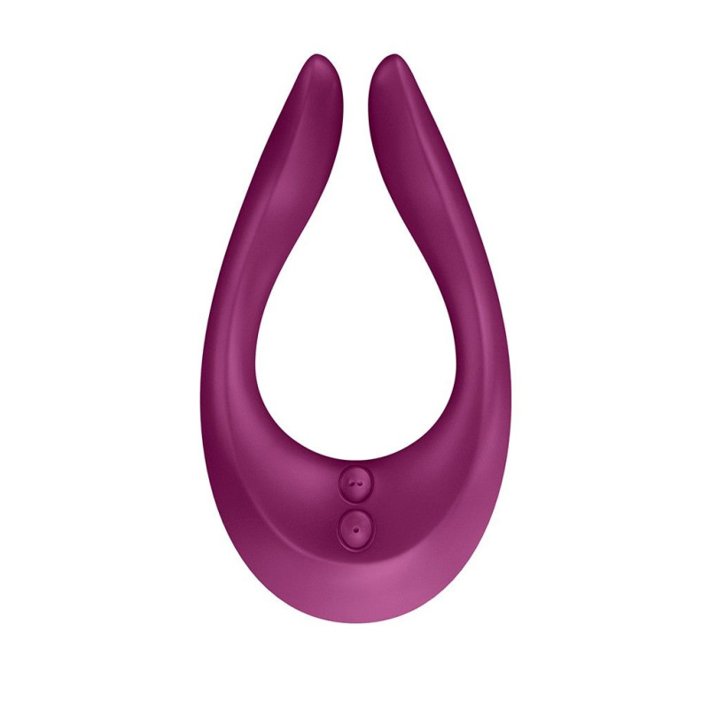 Вібратор для пар Satisfyer Endless Joy (Berry), 3 незалежних мотора, багатофункціональний