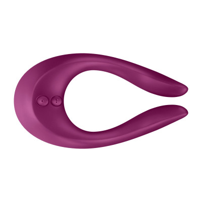 Вібратор для пар Satisfyer Endless Joy (Berry), 3 незалежних мотора, багатофункціональний