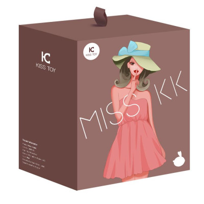 Вакуумний кліторальний стимулятор з вібрацією KISSTOY Miss KK Pink