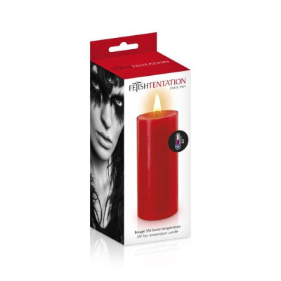 БДСМ свічка низькотемпературна Fetish Tentation SM Low Temperature Candle Red