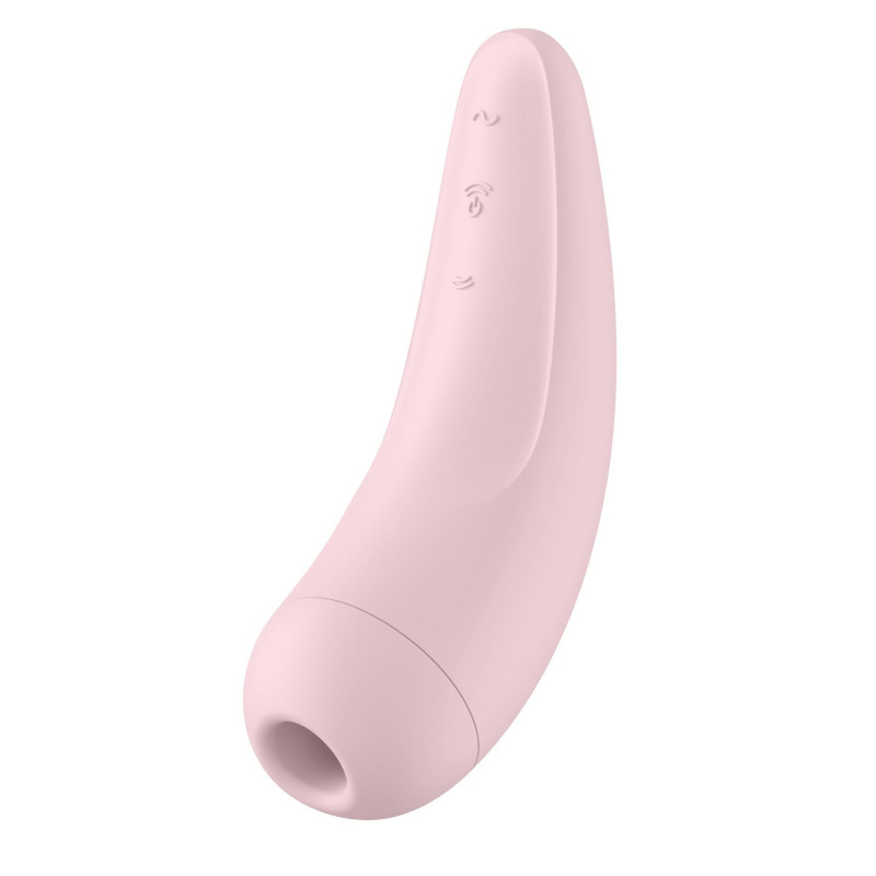 Вакуумний кліторальний стимулятор Satisfyer Curvy 2+ Pink (м'ята упаковка)