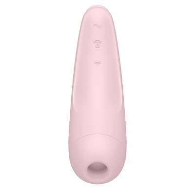 Вакуумний кліторальний стимулятор Satisfyer Curvy 2+ Pink