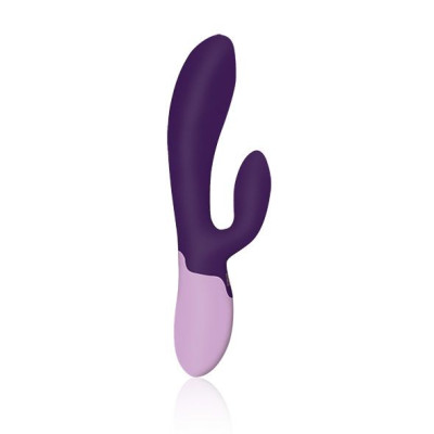 Вібратор-кролик Rianne S: Xena Purple/Lilac, 10 режимів роботи, медичний силікон