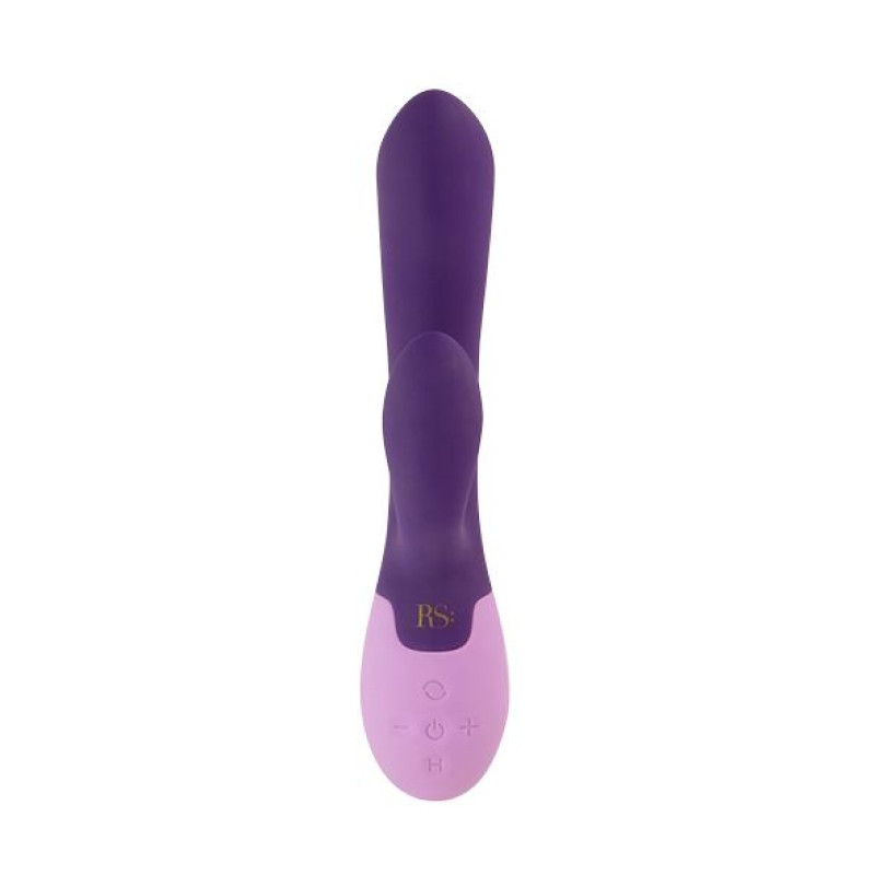 Вібратор-кролик Rianne S: Xena Purple/Lilac, 10 режимів роботи, медичний силікон