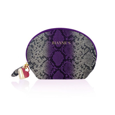 Вібратор для точки G Rianne S: Boa Mini Purple, 10 режимів роботи, медичний силікон