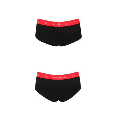 Трусики-шортики Passion PS003 PANTIES Black, size L