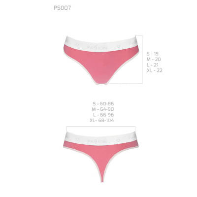 Спортивні трусики-стрінги Passion PS007 PANTIES Pink, size M
