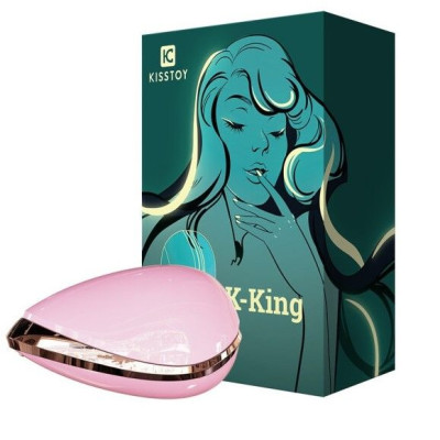 Вакуумний стимулятор KISSTOY K-King Pink