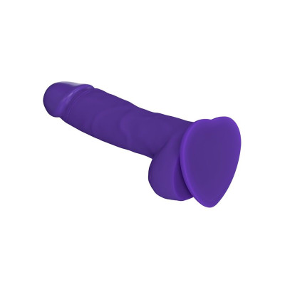 Реалістичний фалоімітатор Strap-On-Me SOFT REALISTIC DILDO Violet - Size XL