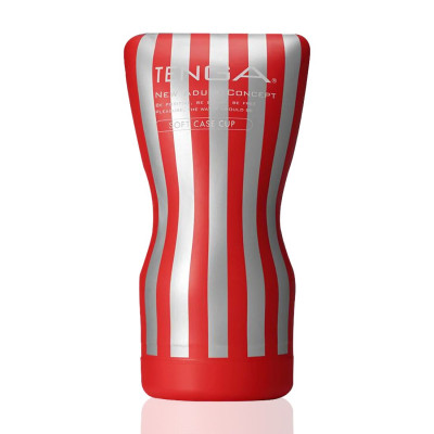 Мастурбатор Tenga Squeeze Tube Cup (м'яка подушечка)
