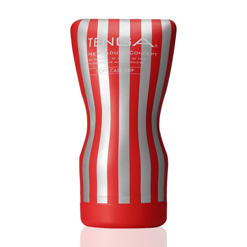 Мастурбатор Tenga Squeeze Tube Cup (м'яка подушечка) здавлюють