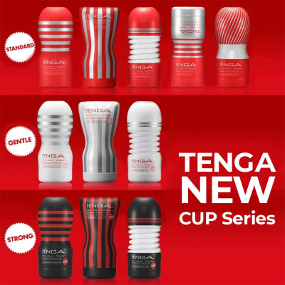 Мастурбатор Tenga Rolling Head Cup з інтенсивної стимуляцією головки NEW