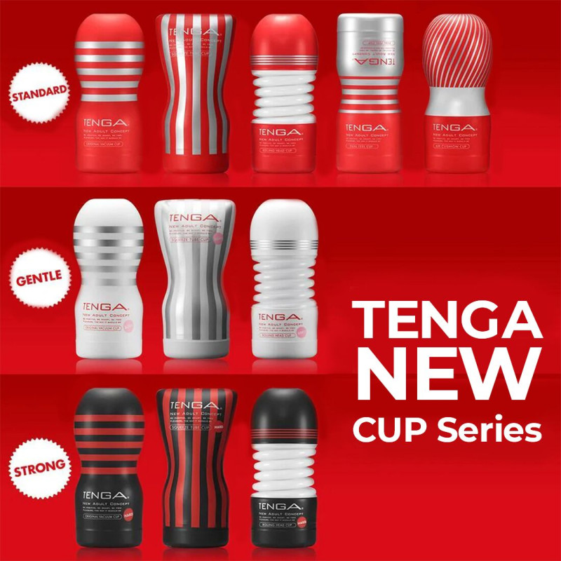 Мастурбатор Tenga Deep Throat (Original Vacuum) Cup (глибока горло) GENTLE з вакуумної стимуляцією