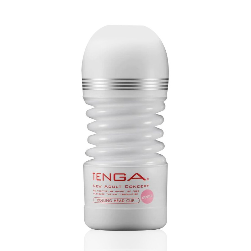 Мастурбатор Tenga Rolling Head Cup GENTLE з інтенсивної стимуляцією головки