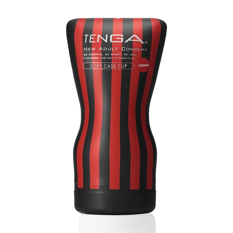 Мастурбатор Tenga Squeeze Tube Cup (м'яка подушечка) STRONG здавлює