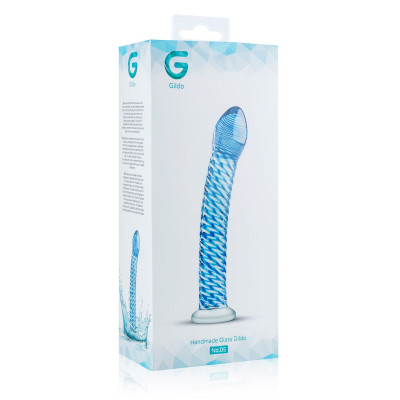 Скляний ділдо Gildo Glass Dildo No. 5