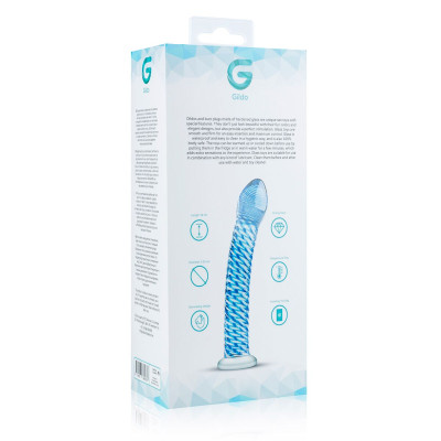 Скляний ділдо Gildo Glass Dildo No. 5