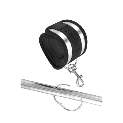Фіксатор для рук і ніг Fetish Tentation Submission bar with 4 cuffs (м'ята упаковка)