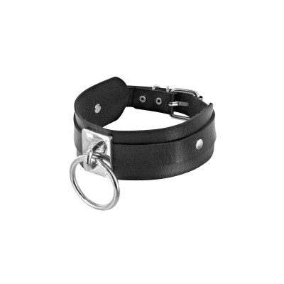 Нашийник з кільцем Fetish Tentation Choker Ring (пом'ята упаковка)