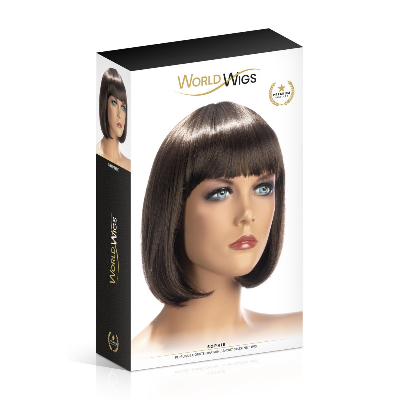 Перука World Wigs SOPHIE SHORT CHESTNUT