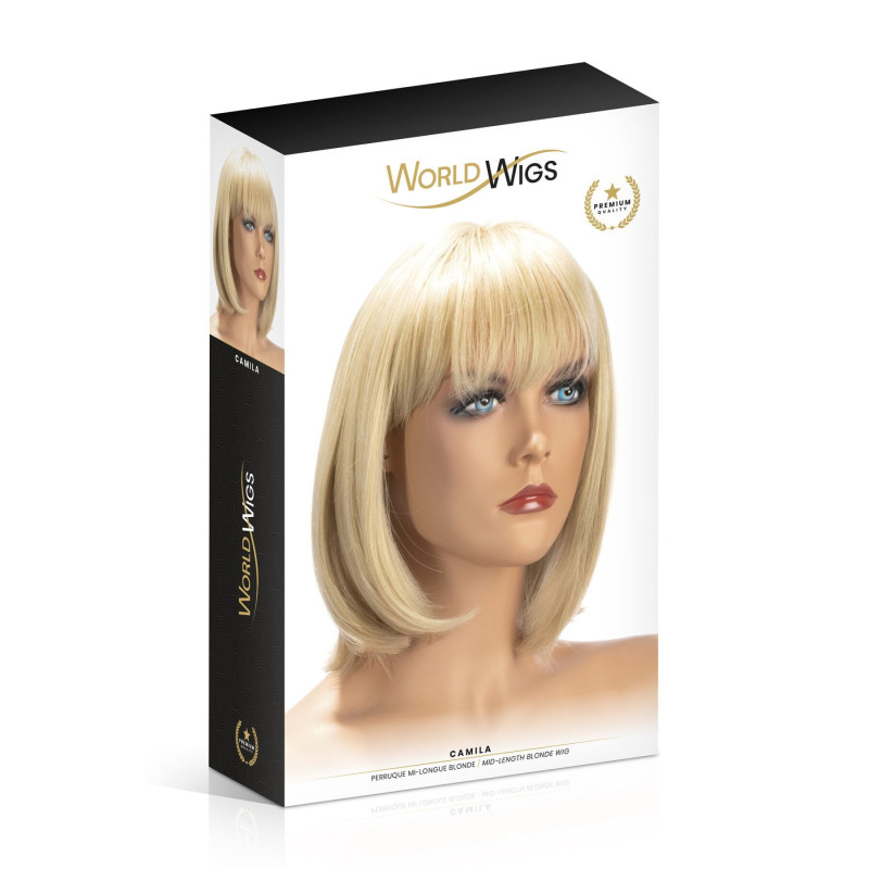 Перука World Wigs CAMILA MID-LENGTH BLONDE (м'ята упаковка)