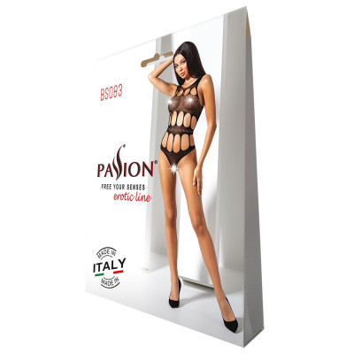 Еротичне бодістокінг Passion BS083 Black