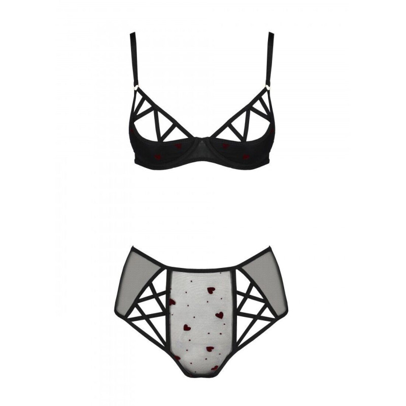 Еротичний комплект білизни LOVELIA BIKINI black S/M - Passion