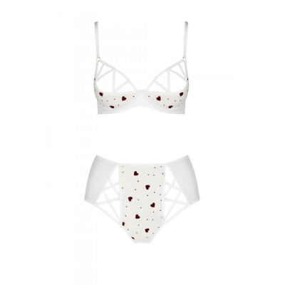 Еротичний комплект білизни LOVELIA BIKINI White XXL/3XL - Passion