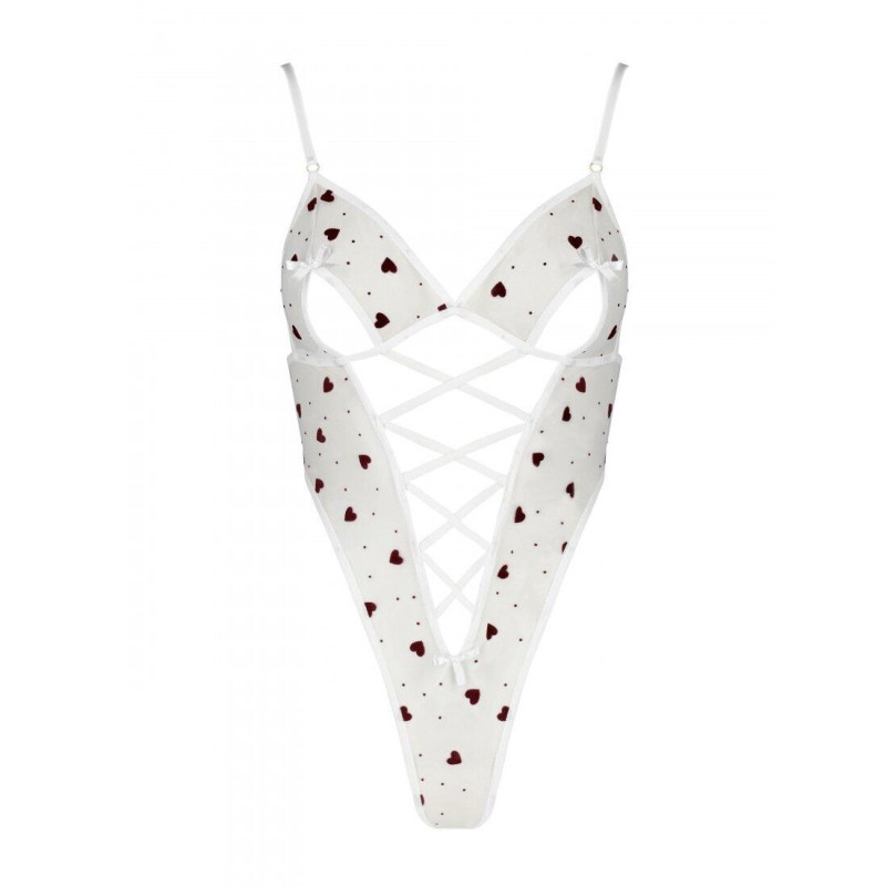 Еротичне боді LOVELIA BODY white S/M - Passion