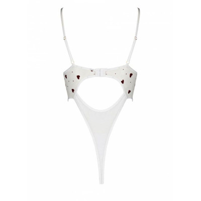 Еротичне боді LOVELIA BODY white S/M - Passion