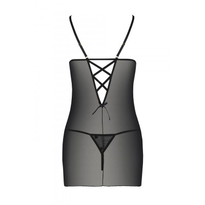 Еротична сорочка LOVELIA CHEMISE black XXL/XXXL - Passion